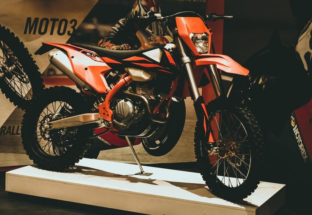 Motorcycle showroom